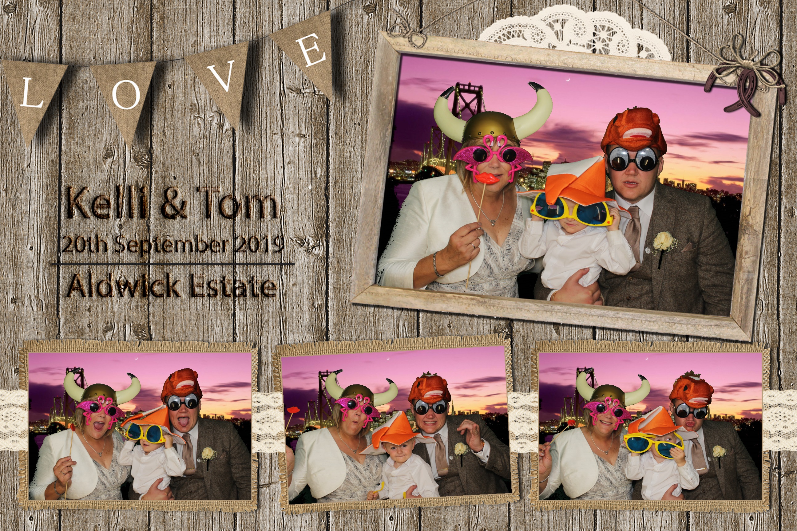 Kelli & Tom's Wedding | View more photos from the event at images.mobile-photo-booth.com/u/MobilePhotoBoothUK/Kelli-Toms-Wedding